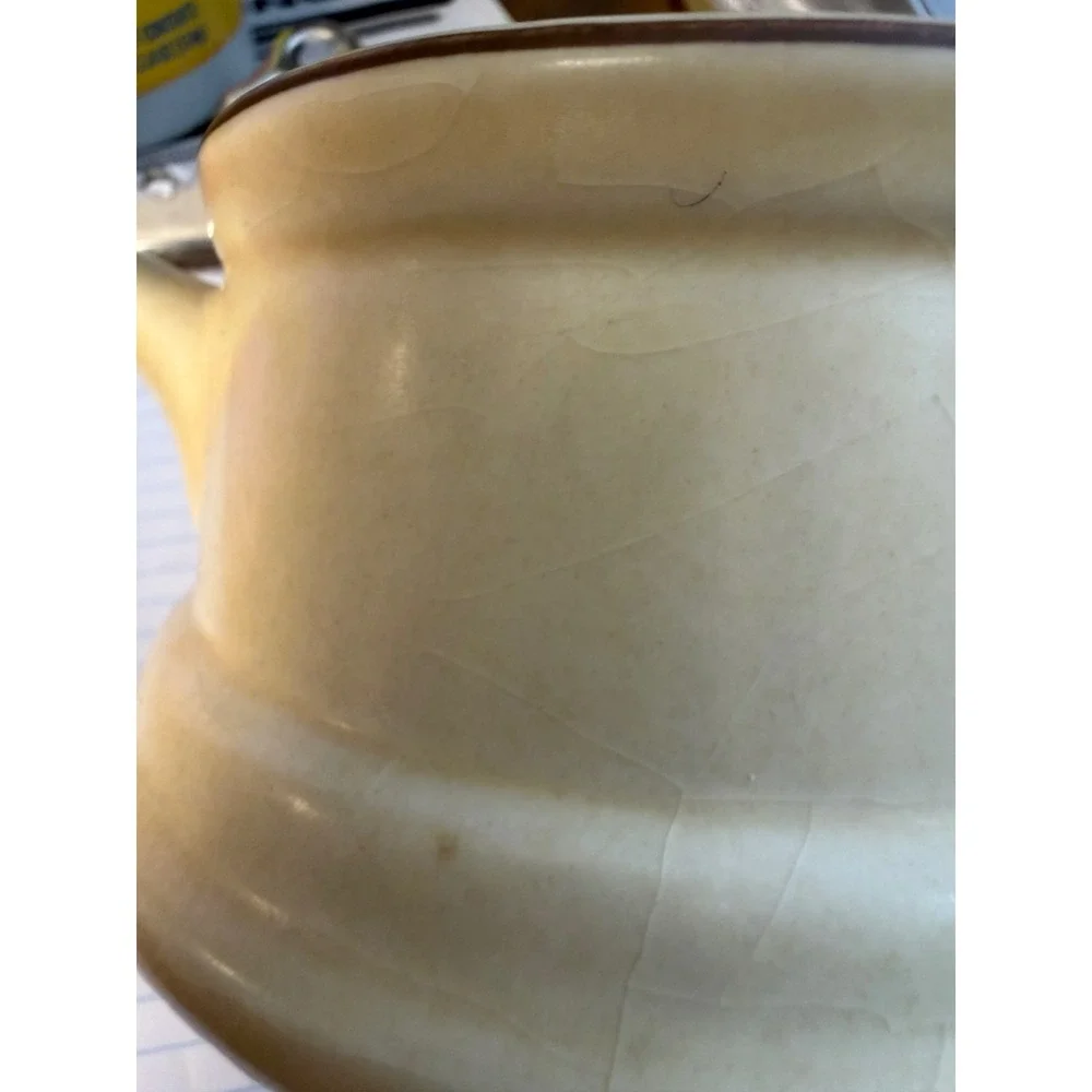 Pfaltzgraff Village Round Gravy Boat Ceramic 8-434 Vintage Kitchenware Stoneware